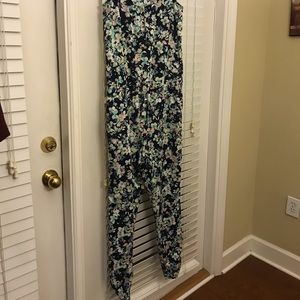 Flowered jumpsuit - Eva Mendez for NY & Company